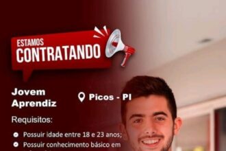 Vaga para Jovem Aprendiz em Picos