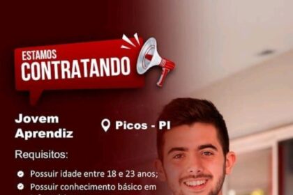 Vaga para Jovem Aprendiz em Picos