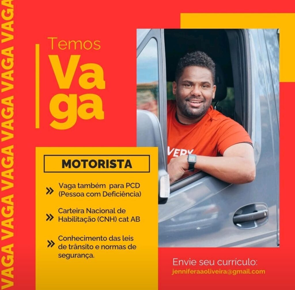 Vaga para Motorista