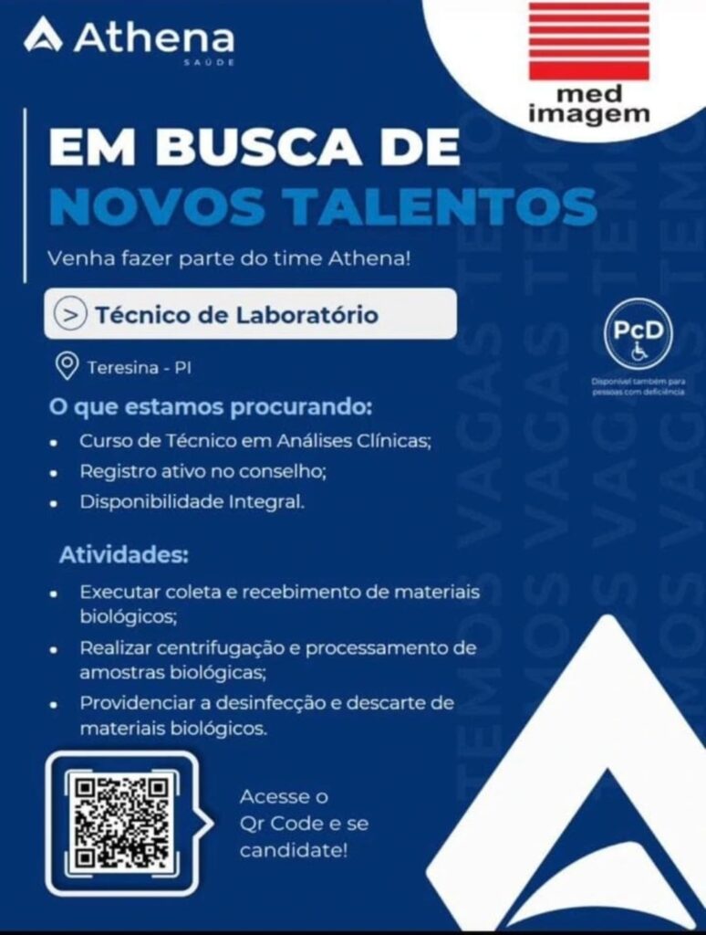 Vaga para Técnico de Laboratório