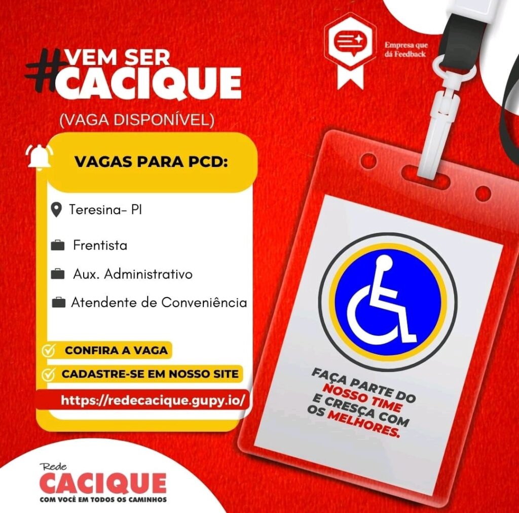 Vagas para PCD