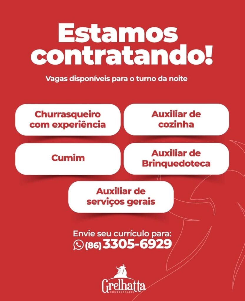 Diversas vagas