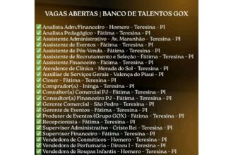 Diversas vagas