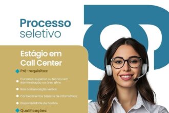 Vaga de Estágio para Call Center