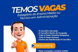 Vaga de Estágio para Ensino Médio