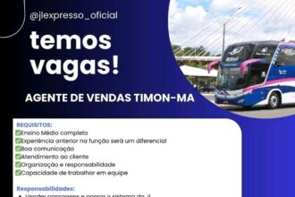 Vaga para Agente de Vendas