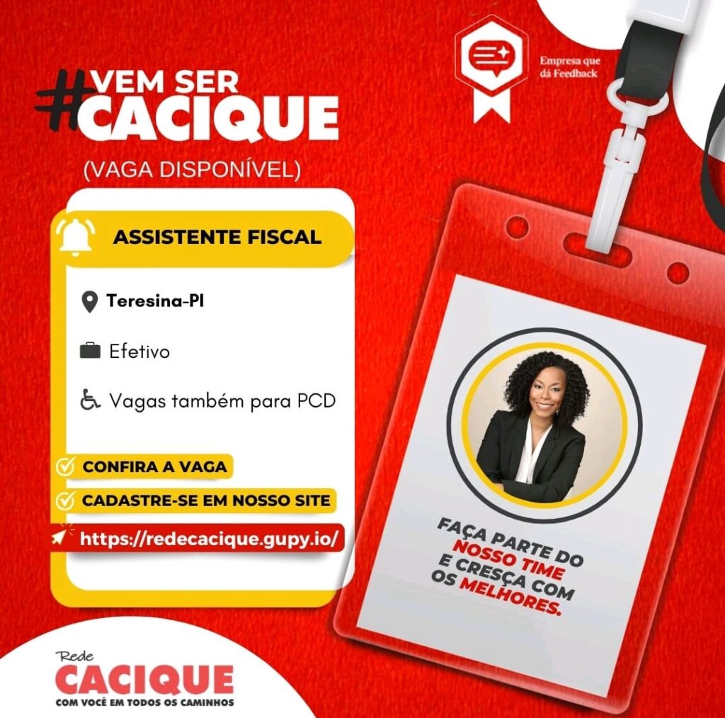 Vaga para Assistente Fiscal