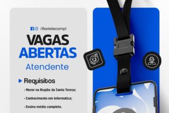 Vaga para Atendente