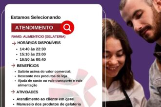 Vaga para Atendimento