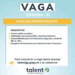 Vaga para Auxiliar Administrativo