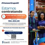 Vaga para Auxiliar de Logística