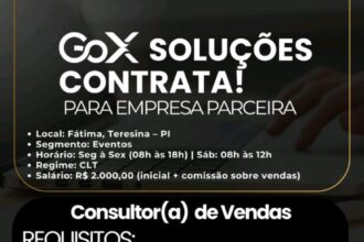 Vaga para Consultor(a) de Vendas