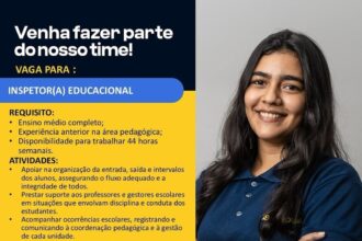 Vaga para Inspetor(a) Educacional