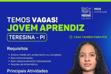 Vaga para Jovem Aprendiz