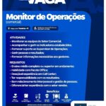 Vaga para Monitor de Operações