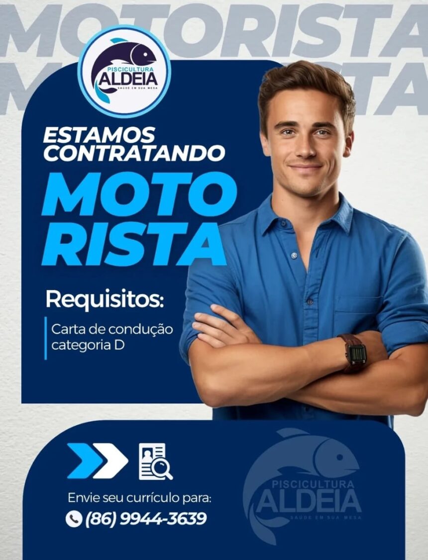 Vaga para Motorista