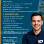 Vaga para Representante Comercial