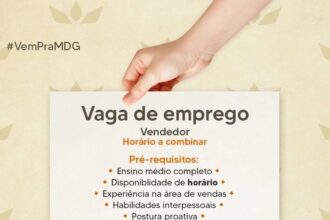 Vaga para Vendedor