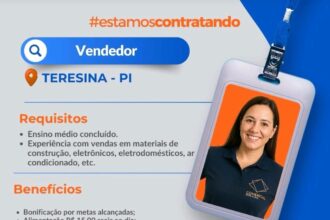 Vaga para Vendedor