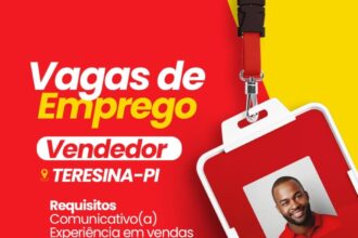 Vaga para Vendedor em Teresina