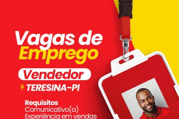 Vaga para Vendedor em Teresina
