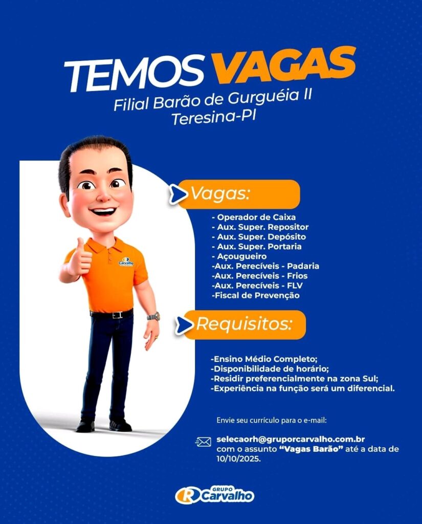 Diversas vagas