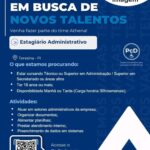 Vaga de Estágio para Administração