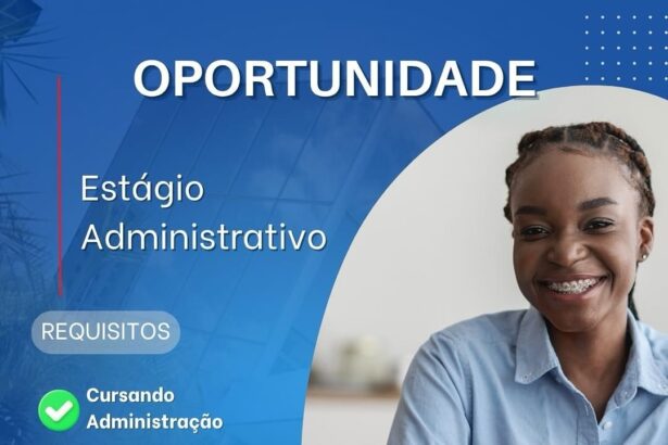 Vaga de Estágio para Administração