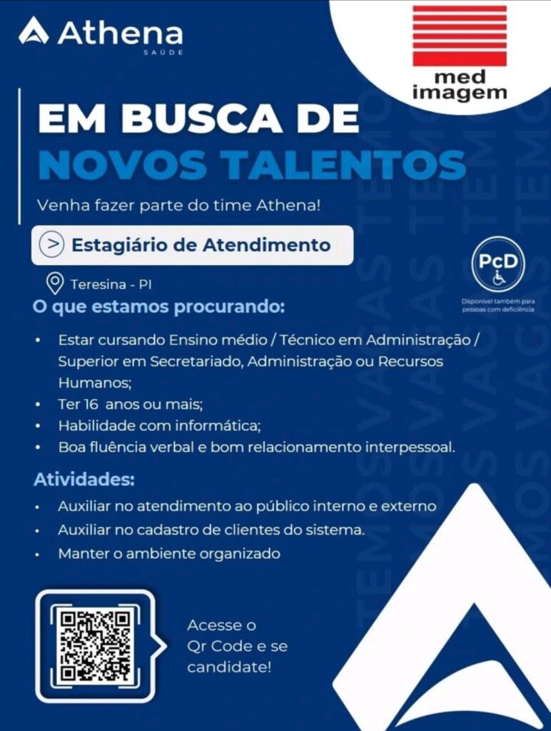 Vaga de Estágio para Atendimento