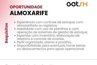 Vaga para Almoxarife