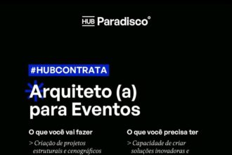 Vaga para Arquiteto(a) de Eventos