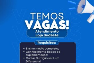 Vaga para Atendimento em Teresina