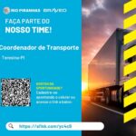 Vaga para Coordenador de Transporte