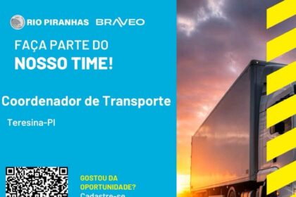 Vaga para Coordenador de Transporte