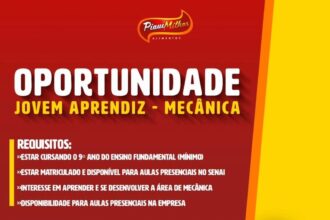 Vaga para Jovem Aprendiz