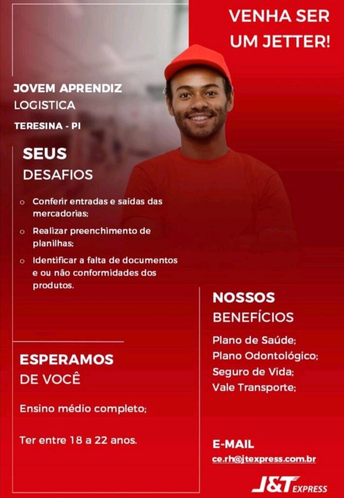 Vaga para Jovem Aprendiz