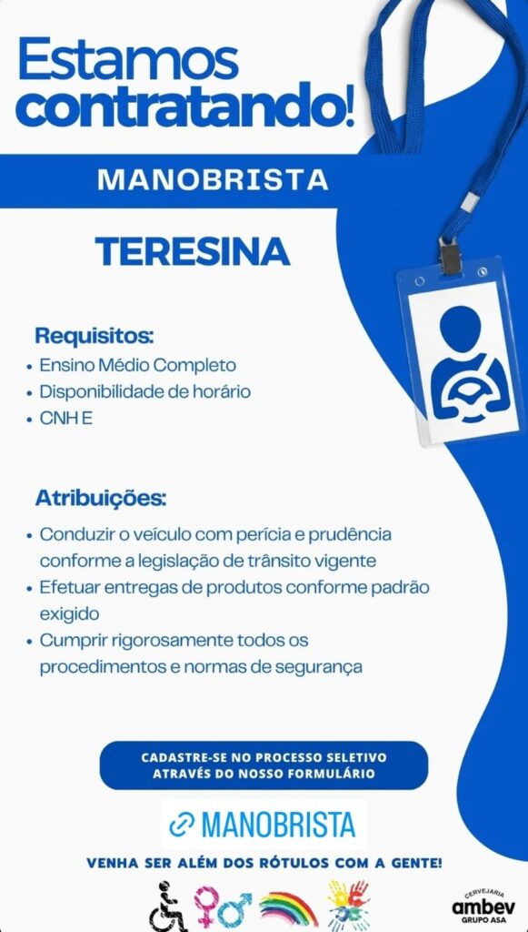 Vaga para Manobrista