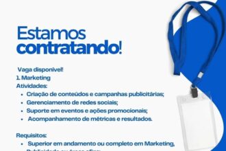 Vaga para Marketing em Parnaíba