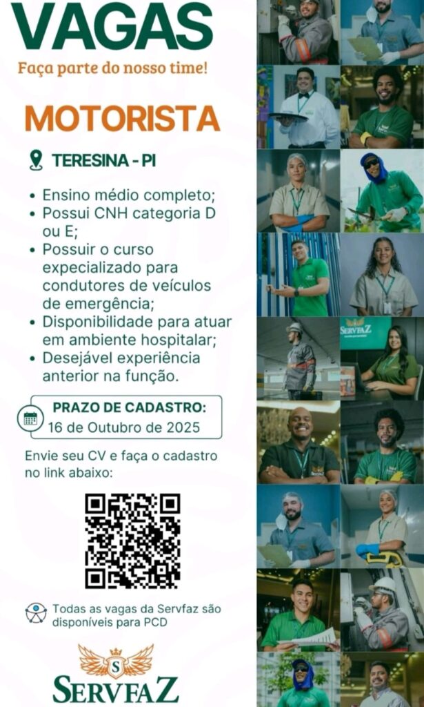 Vaga para Motorista