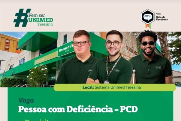 Vaga para PCD