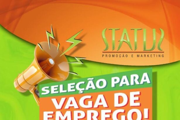 Vaga para Promotor de Vendas