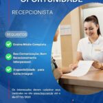 Vaga para Recepcionista