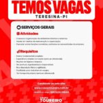 Vaga para Serviços Gerais
