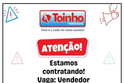 Vaga para Vendedor