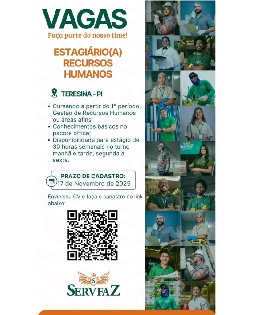 Vaga de Estágio para RH