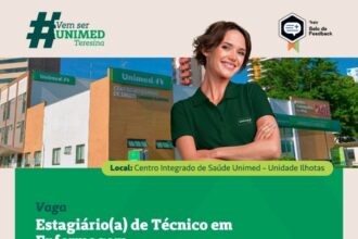 Vaga de Estágio para Téc. em Enfermagem
