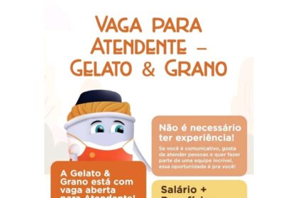 Vaga para Atendente