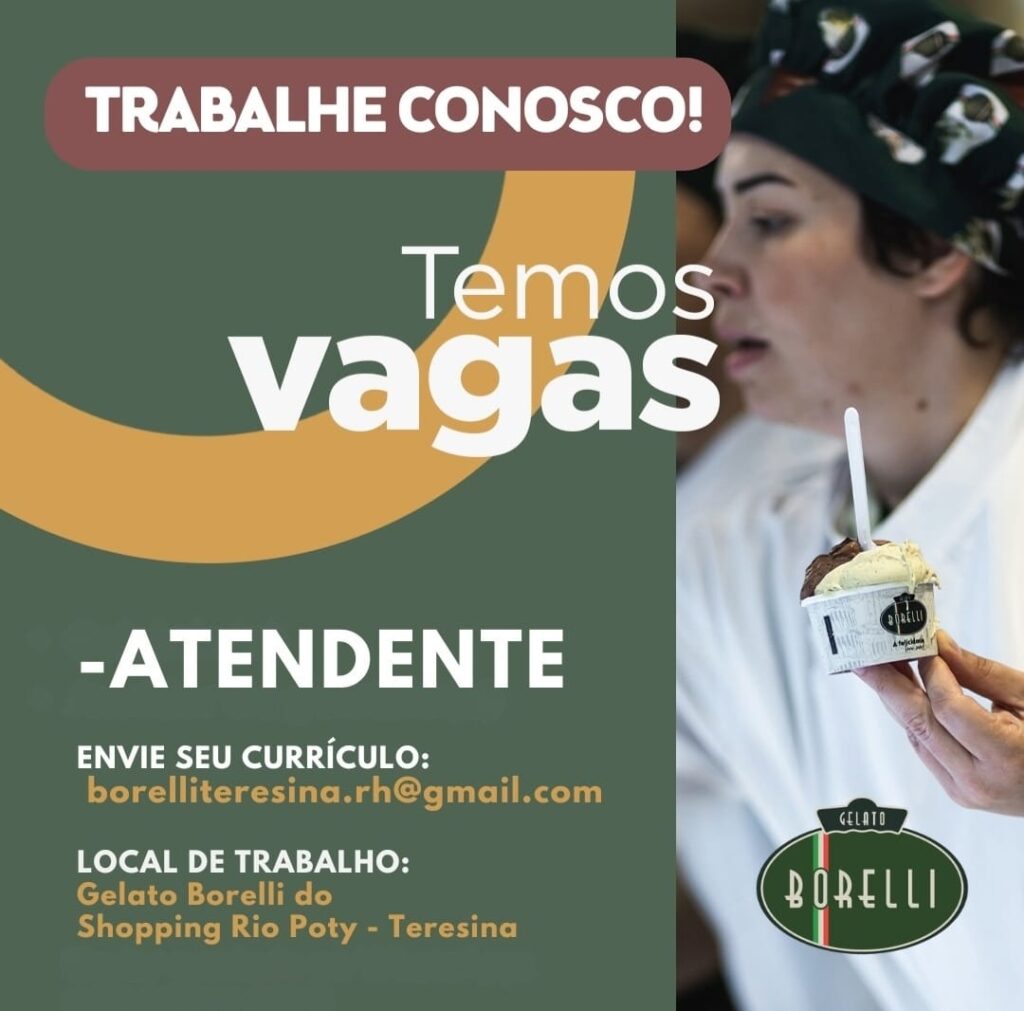 Vaga para Atendente