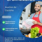 Vaga para Auxiliar de Cozinha