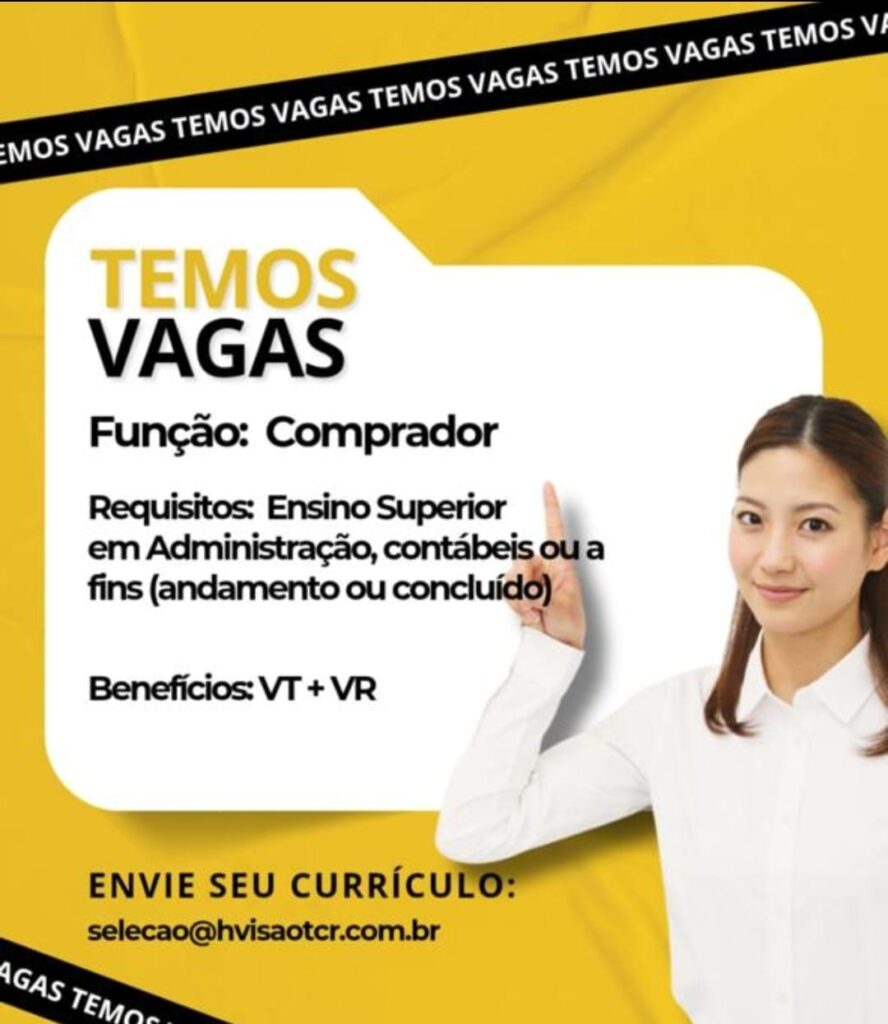 Vaga para Comprador